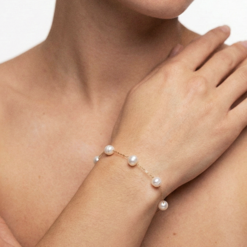 Bracelet Perles d'Eau Douce - Manon