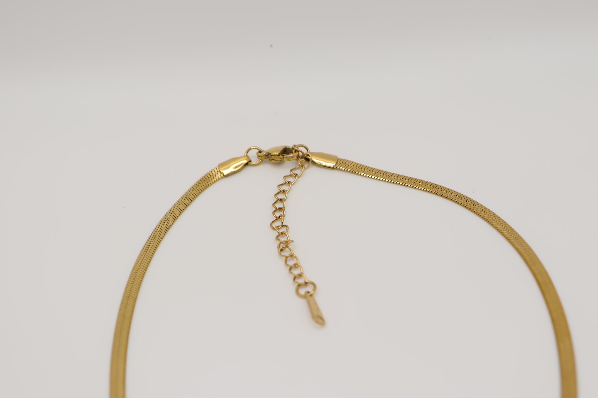 Collier Pendentif Émeraude - Acier Inoxydable Doré