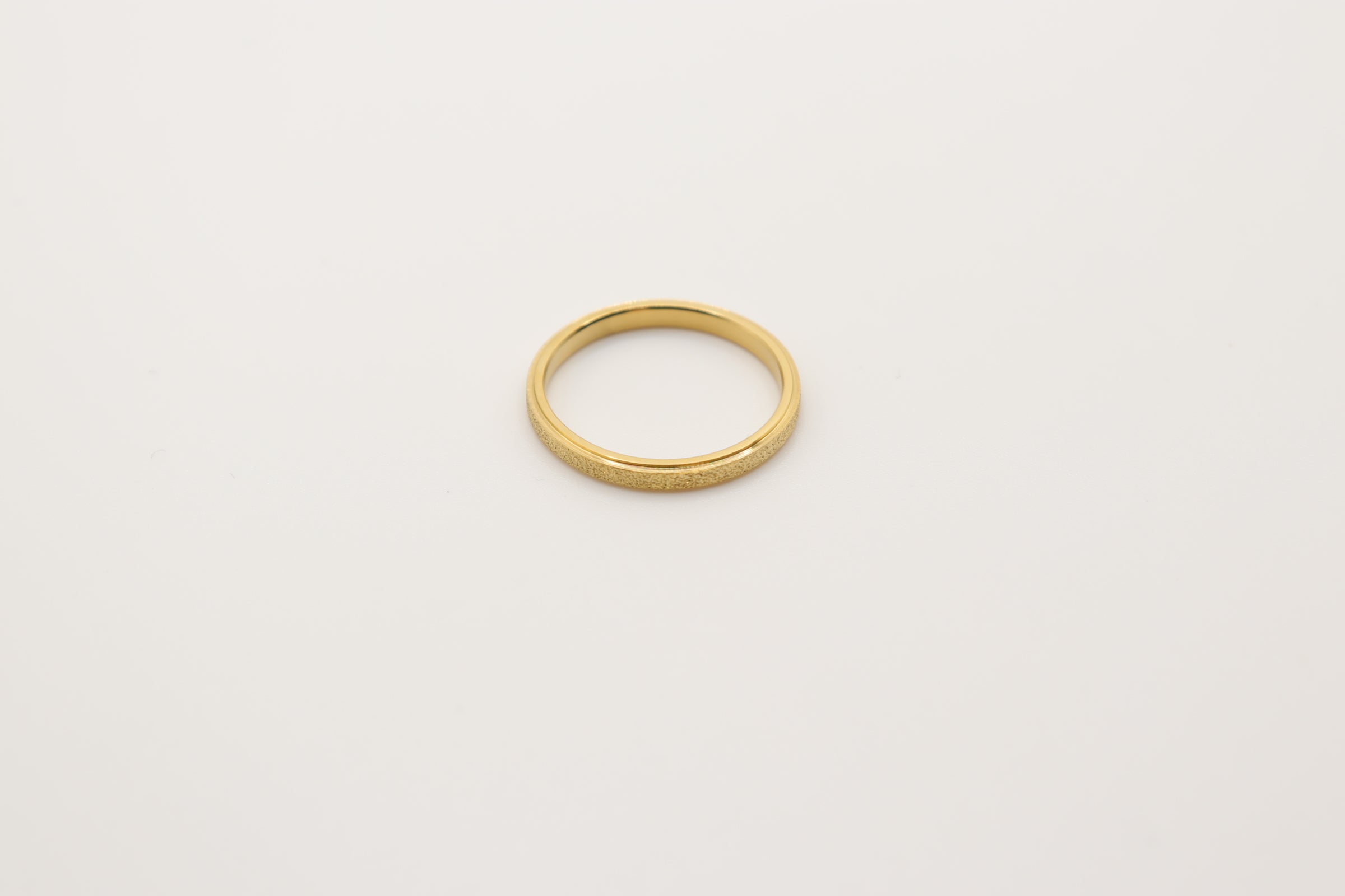 Bague Fine Sablée - Louise