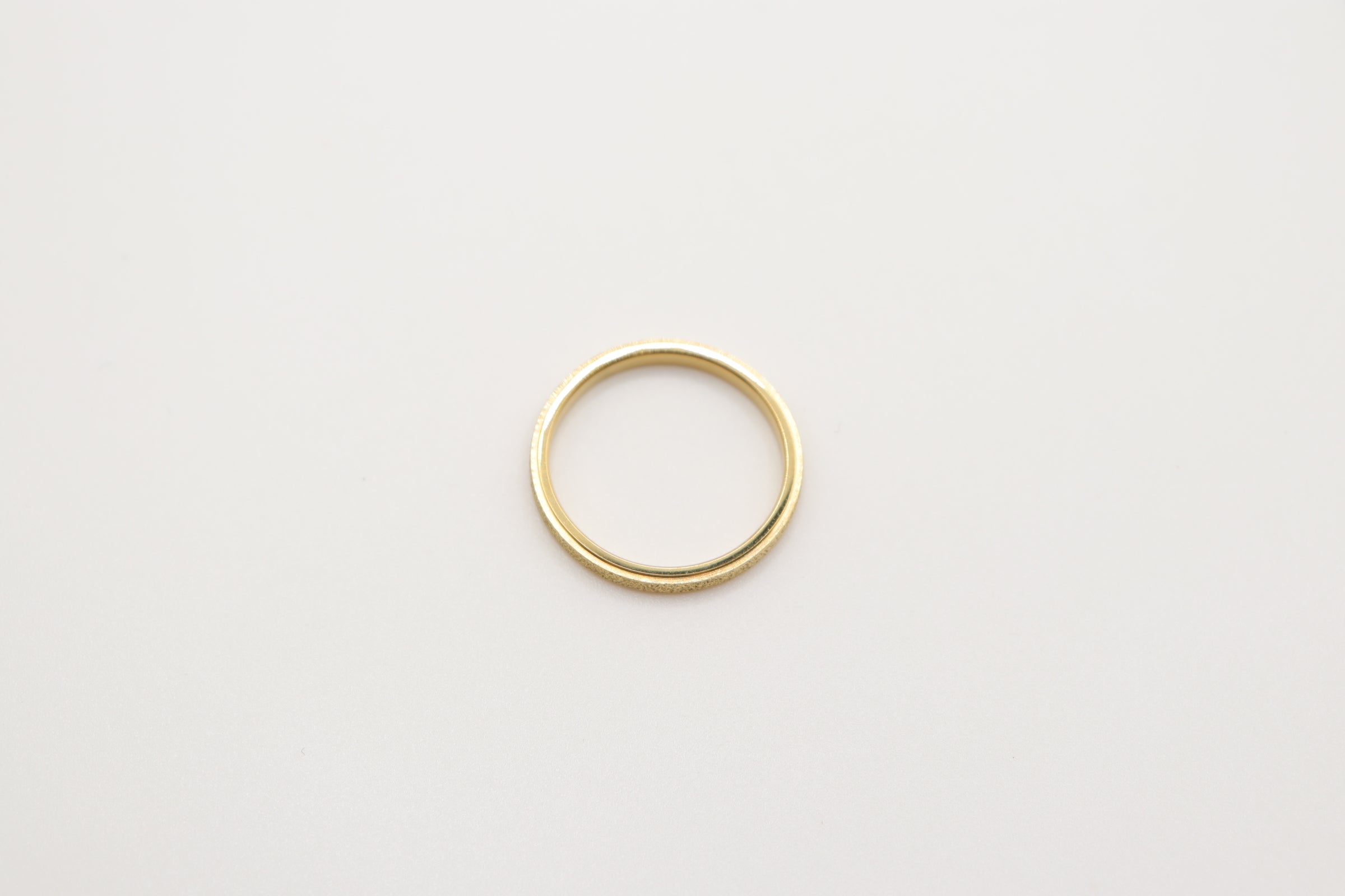 Bague Fine Sablée - Louise